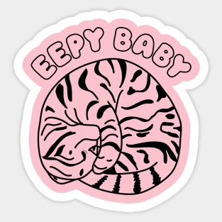 Eepy Baby Sticker